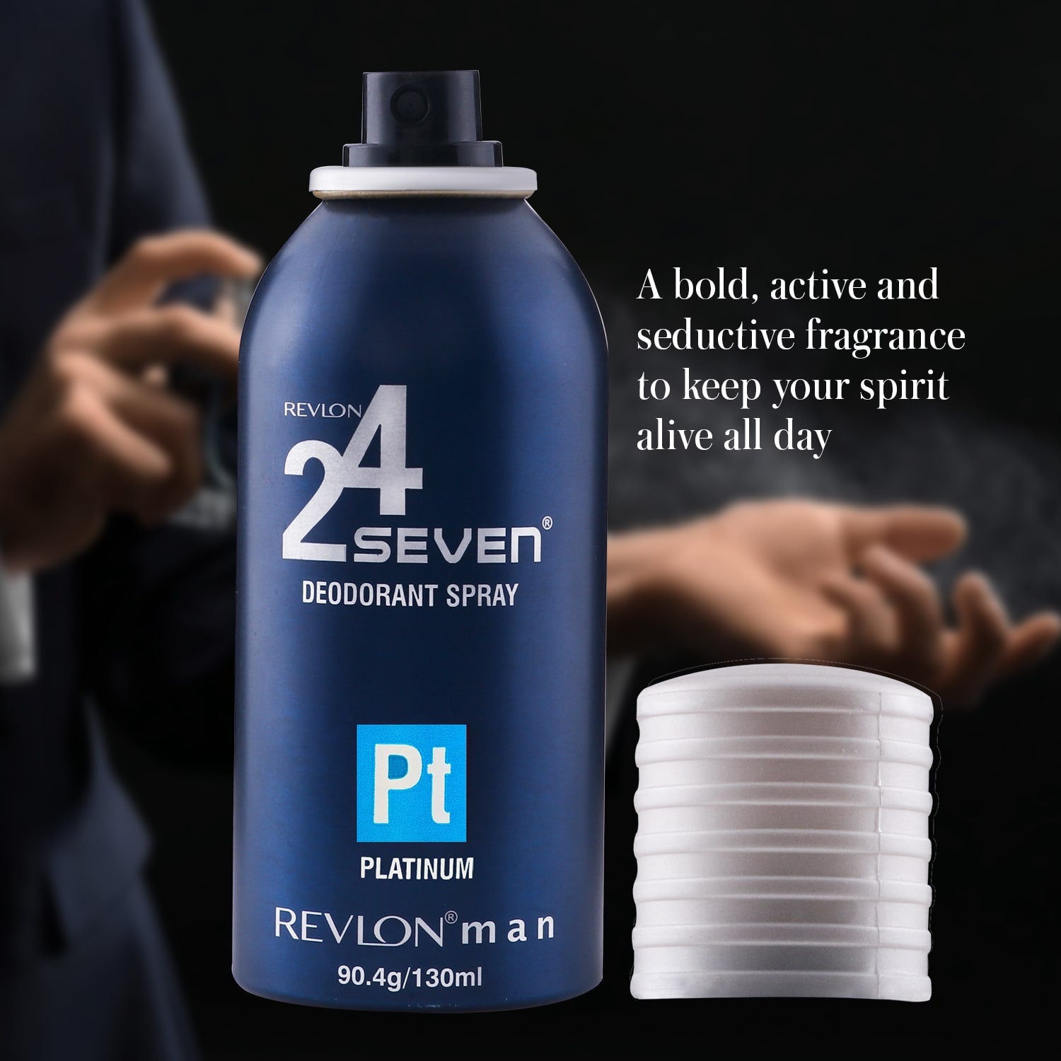 Revlon 24Seven Deodorant Spray, Krypton - 130ml - Image 7 - Buy from Indicrest