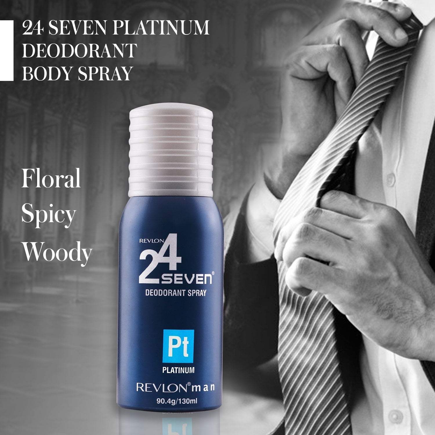 Revlon 24Seven Deodorant Spray, Krypton - 130ml - Image 8 - Buy from Indicrest