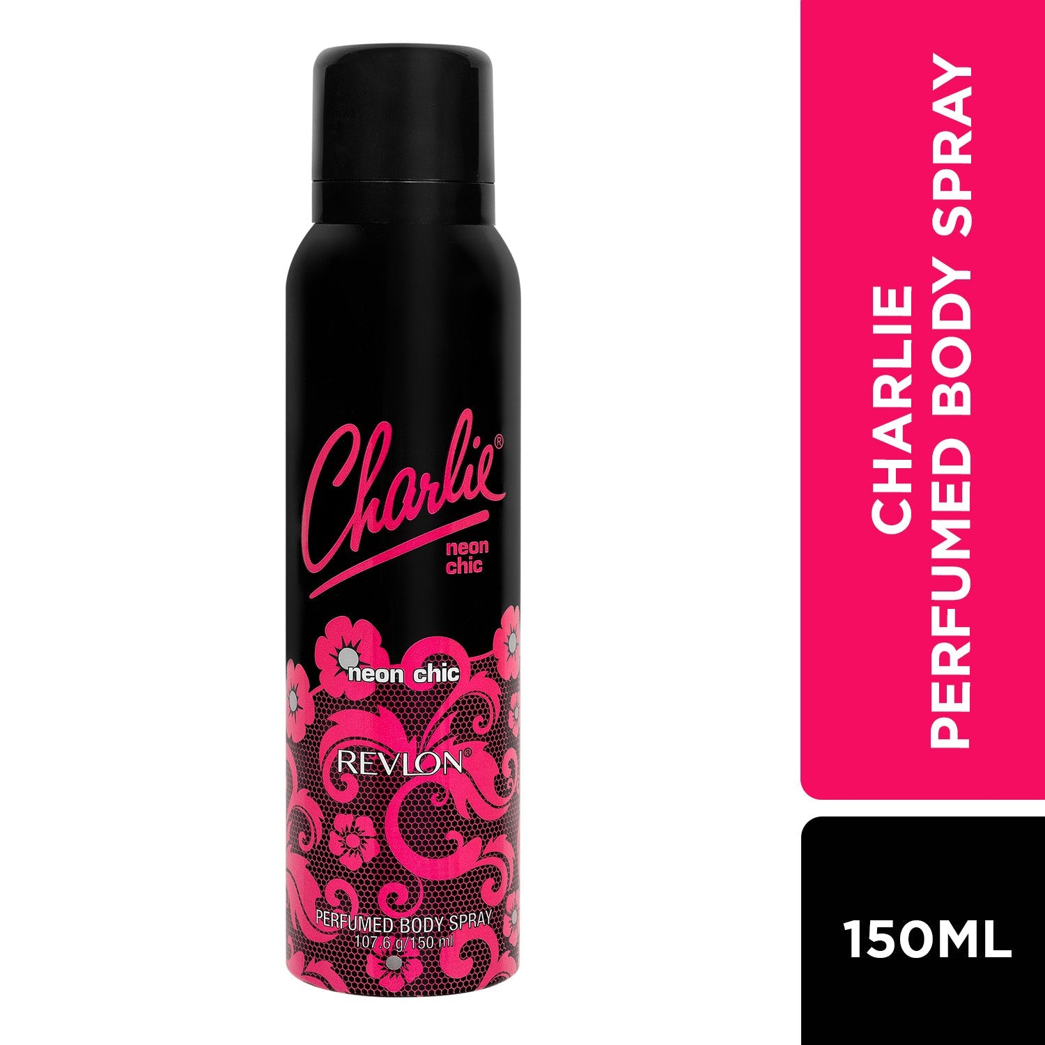 Revlon Charlie Neon Chic Perfumed Body Spray, 150ml - Image 3 - Buy from Indicrest