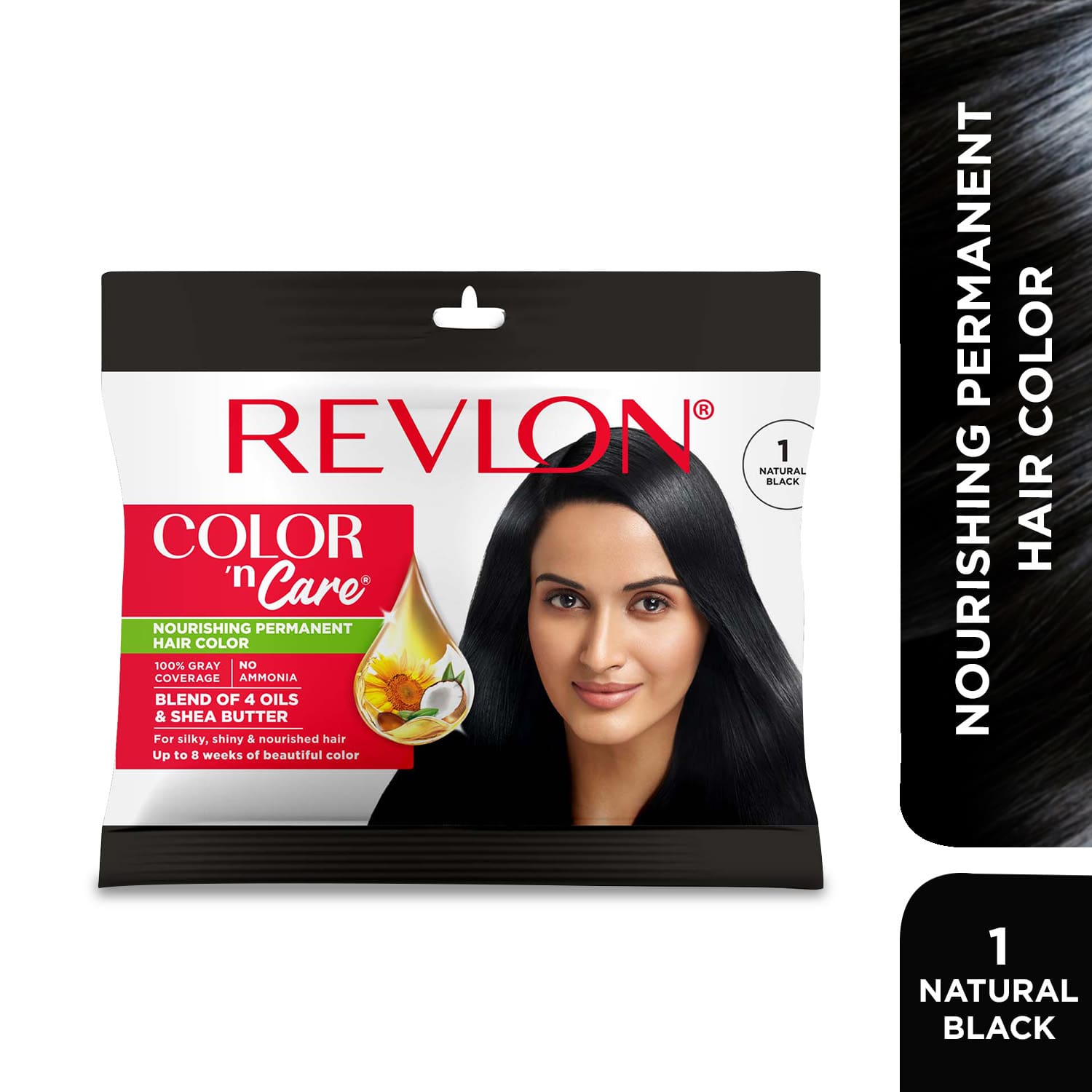 Revlon Color N Care Hair Color Sachet, 5 Light Brown - Image 3 - Buy from Indicrest