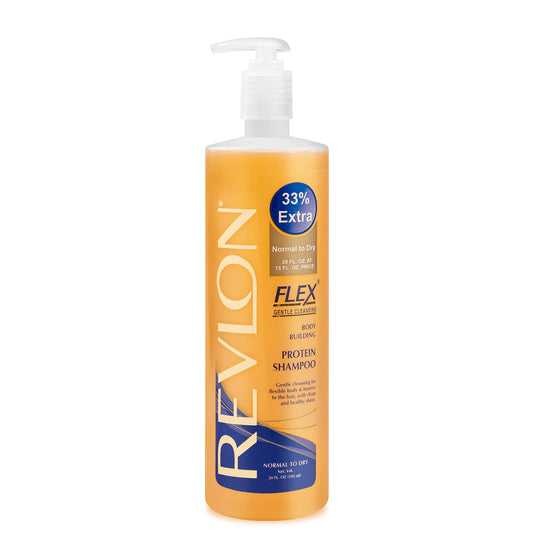 Revlon Flex Body Building Protein Shampoo - Restage (Normal/Dry), 592ml - Buy from Indicrest