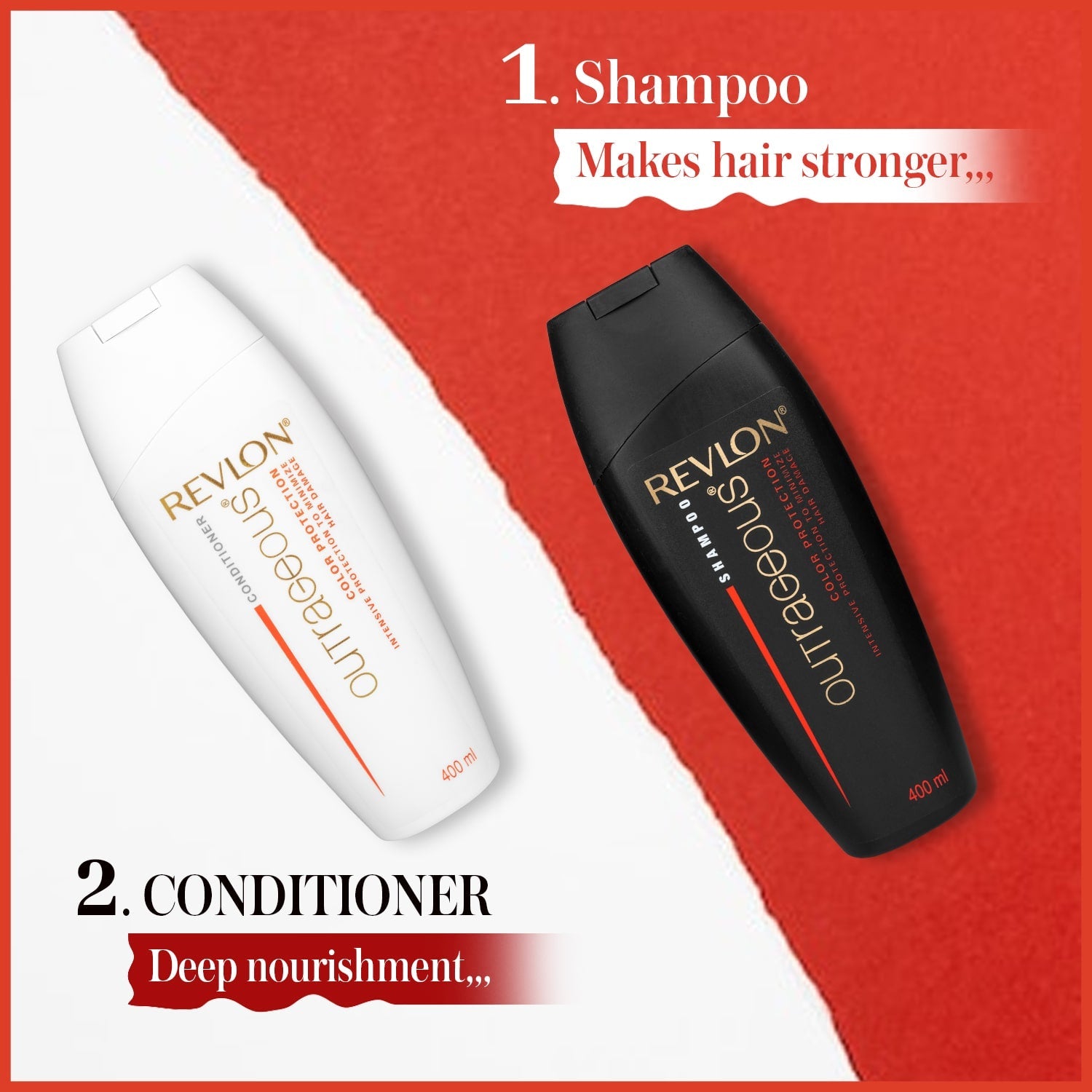 Revlon Outrageous Color Protection Conditioner, 400ml - Image 7 - Buy from Indicrest