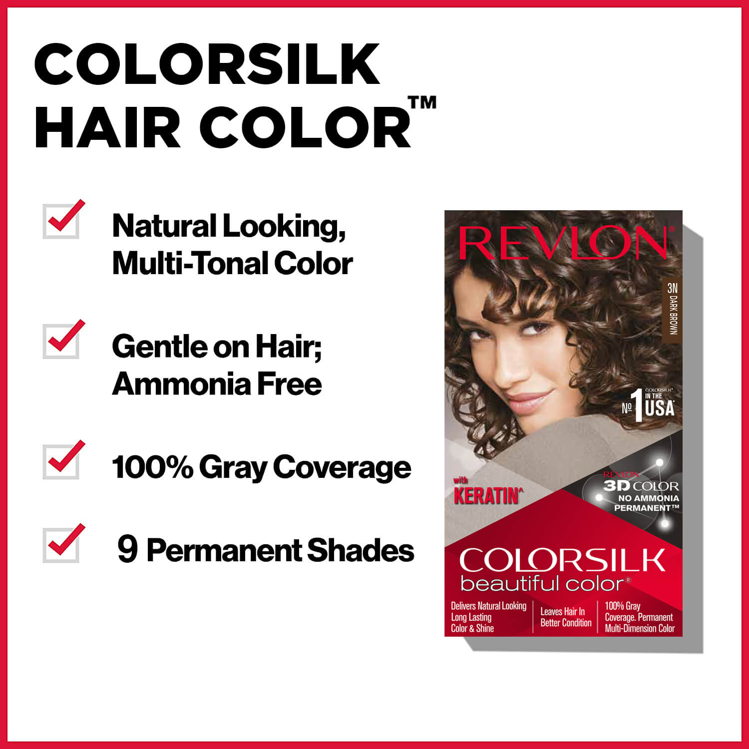 Revlon Colorsilk Beautiful Color + Outrageous Shampoo, 5G Light Golden Brown + Shampoo, 90ml - Image 25 - Buy from Indicrest