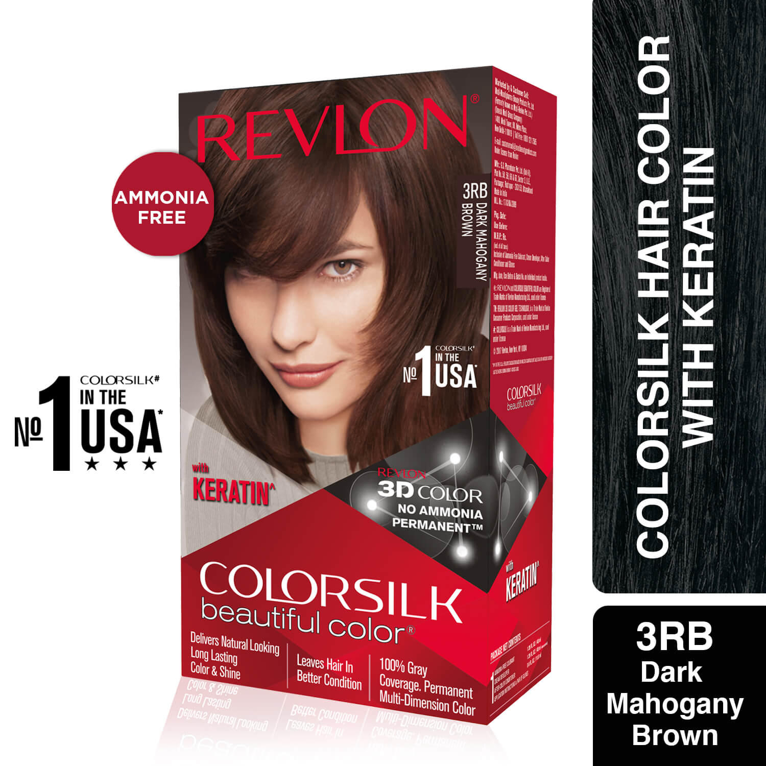 Revlon Colorsilk Beautiful Color + Outrageous Shampoo, 1WN Soft Black + Shampoo, 90ml - Image 30 - Buy from Indicrest