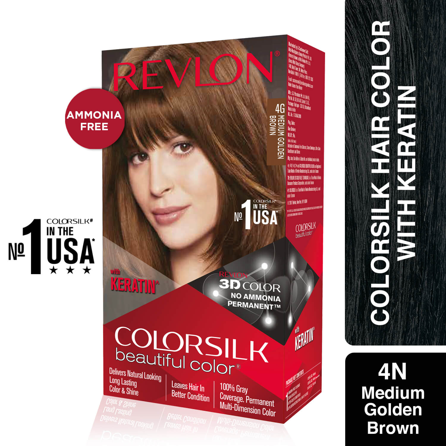 Revlon Colorsilk Beautiful Color + Outrageous Shampoo, 1WN Soft Black + Shampoo, 90ml - Image 50 - Buy from Indicrest