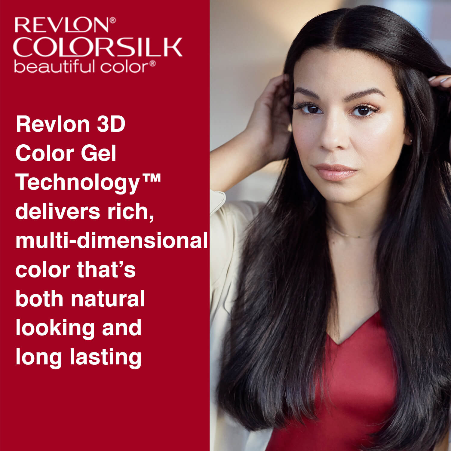 Revlon Colorsilk Beautiful Color + Outrageous Shampoo, 3DB Deep Burgundy + Shampoo, 90ml - Image 52 - Buy from Indicrest