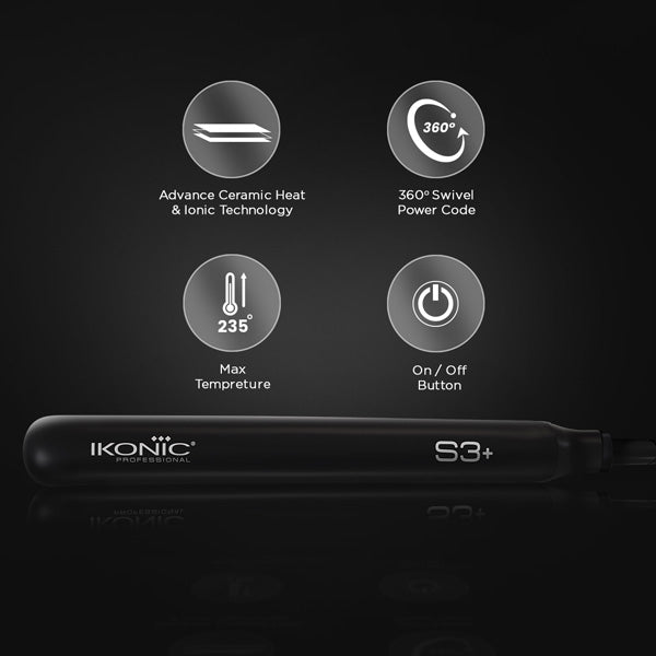 Ikonic Professional S3+ Hair Straightener