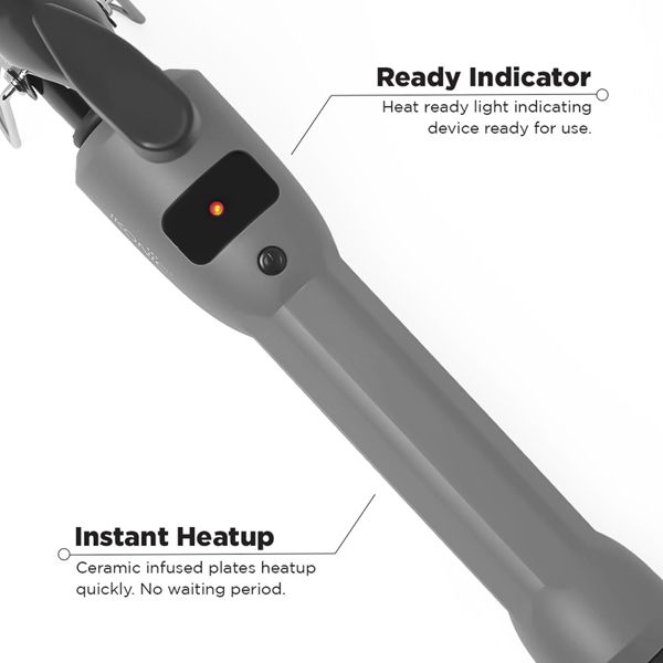 Ikonic Me Curl-me-up Hair Styler, Grey, 22 mm