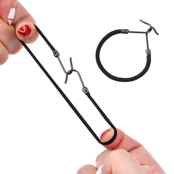 Ikonic Bungee Band Hair Styling - Black