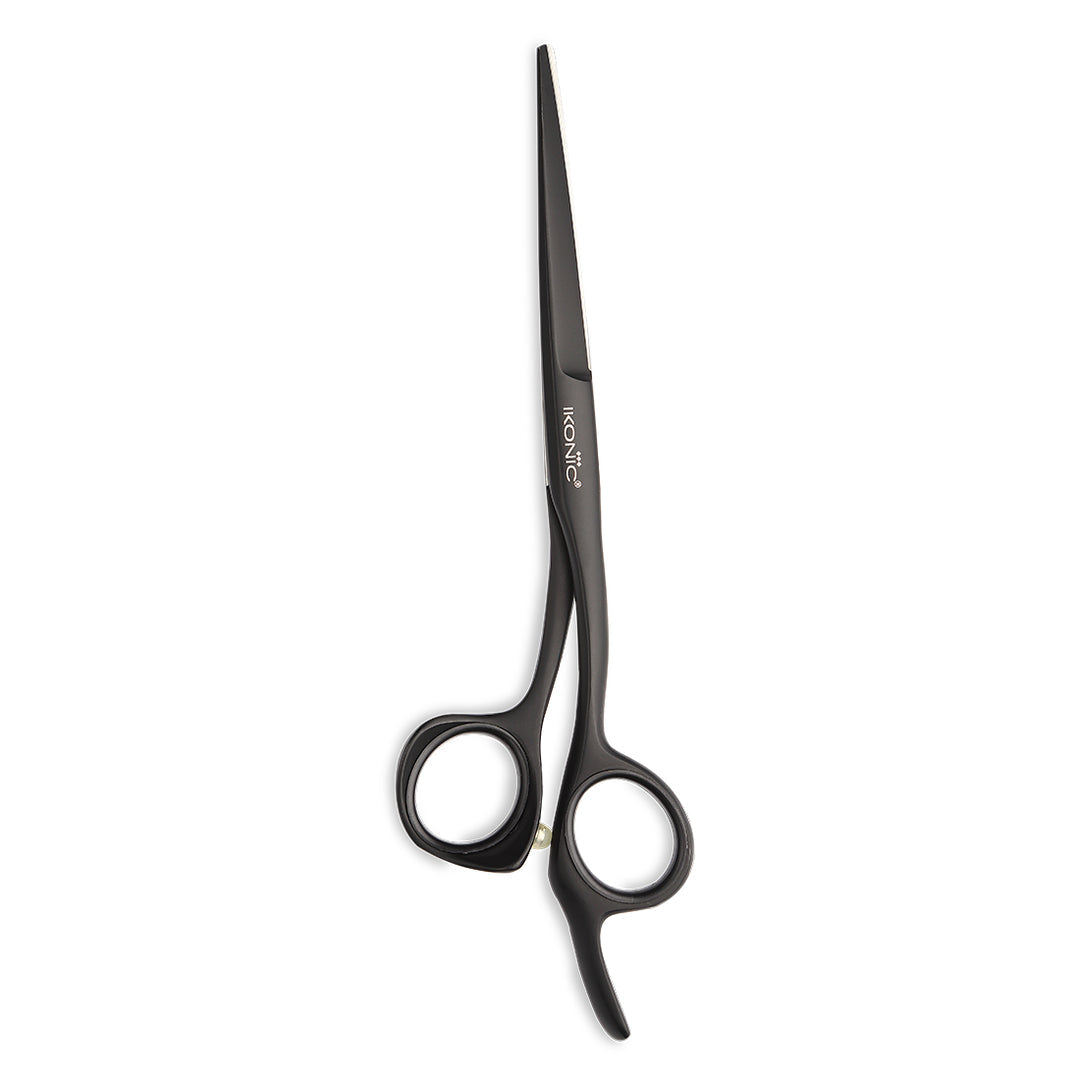 Ikonic Professional Black Titanium - 6 Inch Hair Cutting Scissor
