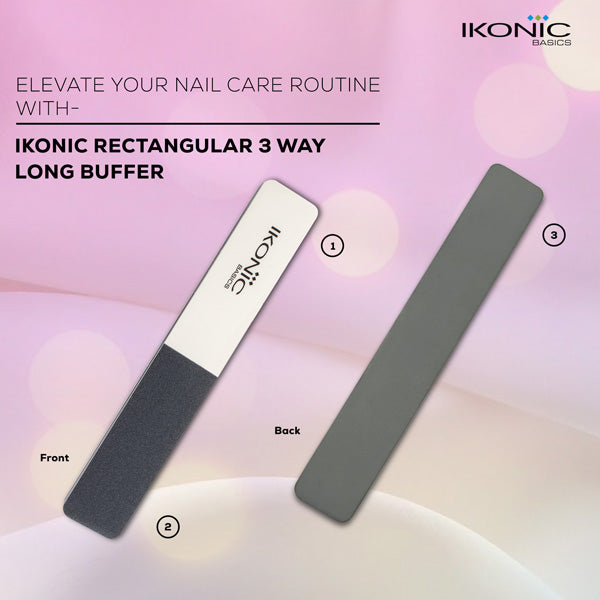 Ikonic Basics Rectangular 3 Way Long Buffer IKB-721K