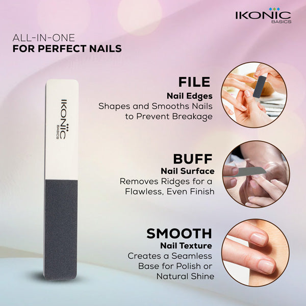 Ikonic Basics Rectangular 3 Way Long Buffer IKB-721K