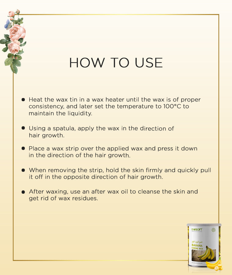 Biosoft BANANA CREAM LIPOSOLUBLE WAX - Image 5 - Buy from Indicrest