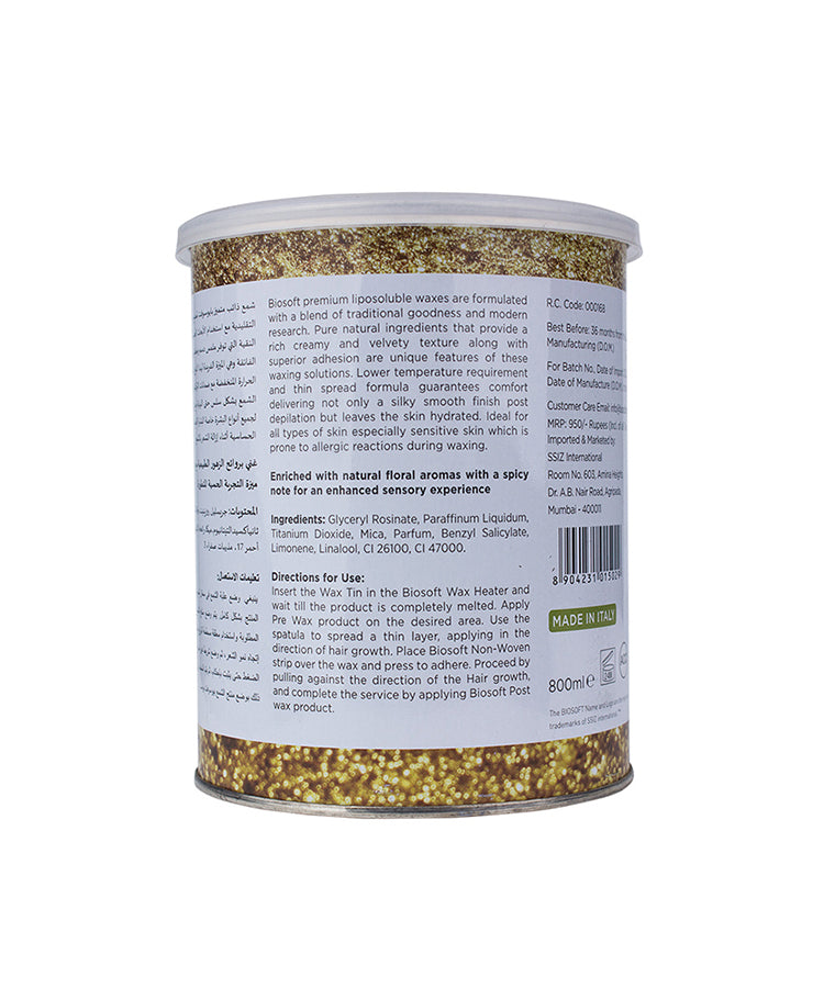 Biosoft GOLD CREAM LIPOSOLUBLE WAX - Image 2 - Buy from Indicrest