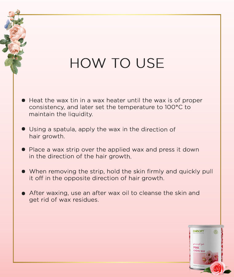 Biosoft PINK CREAM LIPOSOLUBLE WAX - Image 5 - Buy from Indicrest