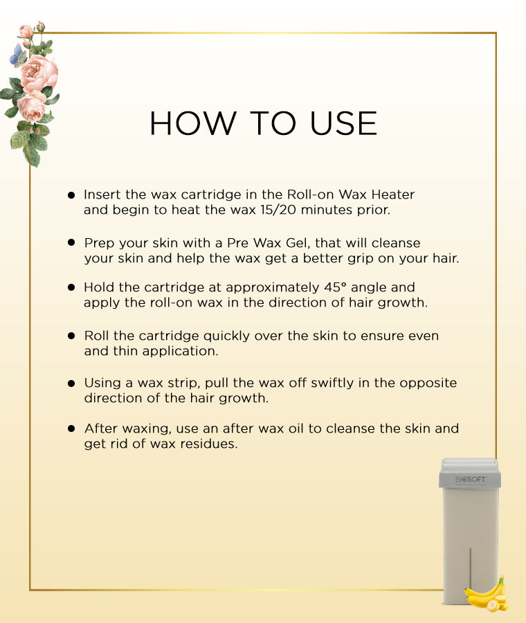 Biosoft BANANA CREAM WAX CARTRIDGE - Image 5 - Buy from Indicrest