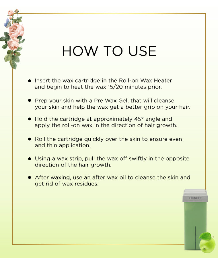 Biosoft GREEN APPLE CREAM WAX CARTRIDGE - Image 5 - Buy from Indicrest