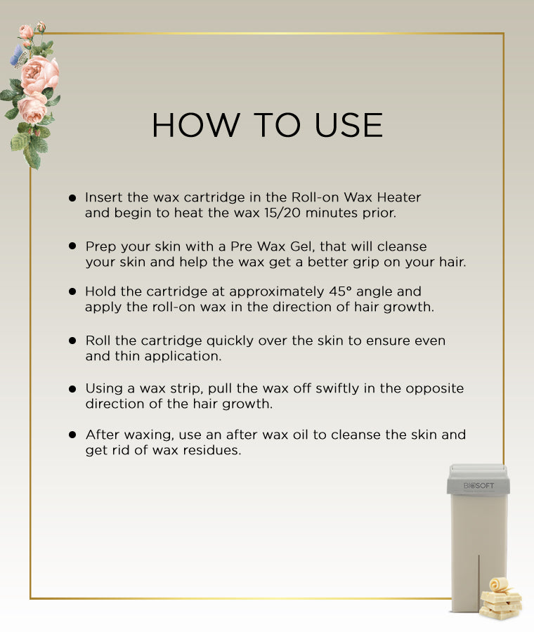 Biosoft WHITE CHOCOLATE CREAM WAX CARTRIDGE - Image 5 - Buy from Indicrest