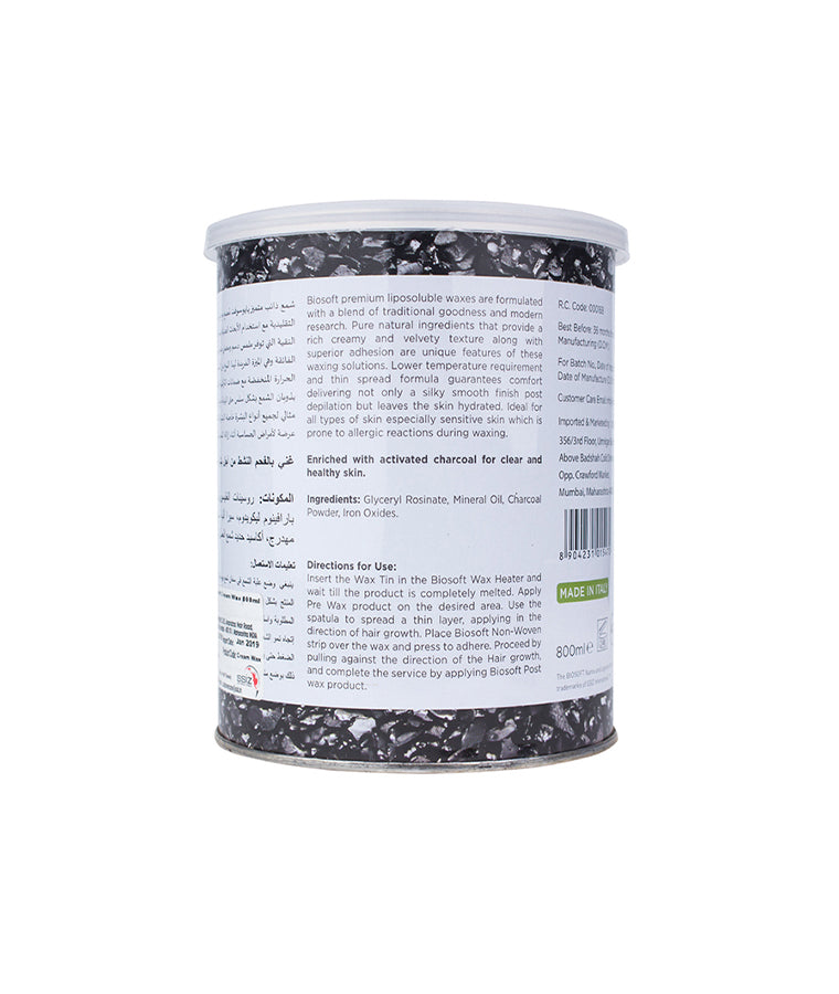 Biosoft CHARCOAL CREAM LIPOSOLUBLE WAX - Image 2 - Buy from Indicrest