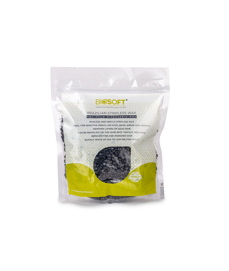 Biosoft Charcoal Stripless Wax - Buy from Indicrest