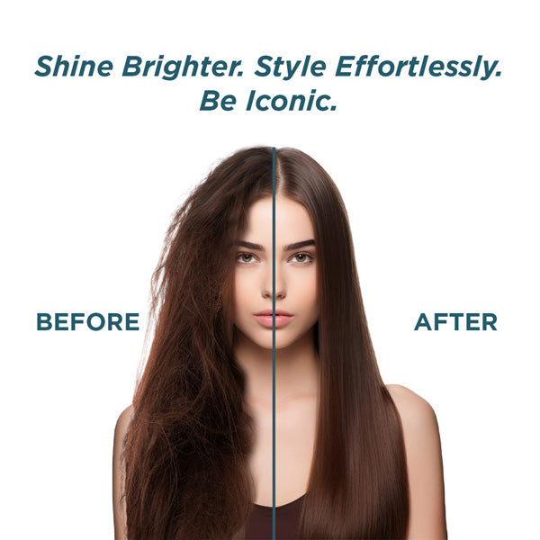 Ikonic Professional Hair Straightener - Slim Titanium Shine 3.0