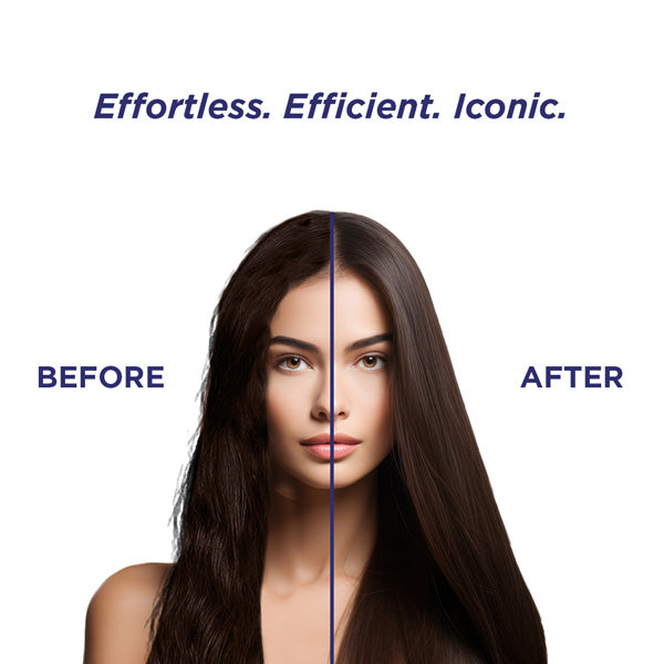 Ikonic Professional Black Titanium Pro Hair Straightener