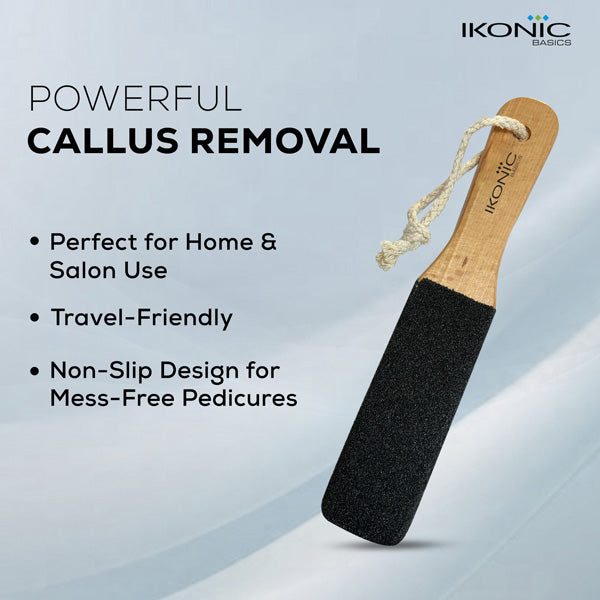 Ikonic Basics Wooden Foot File IKB-706C