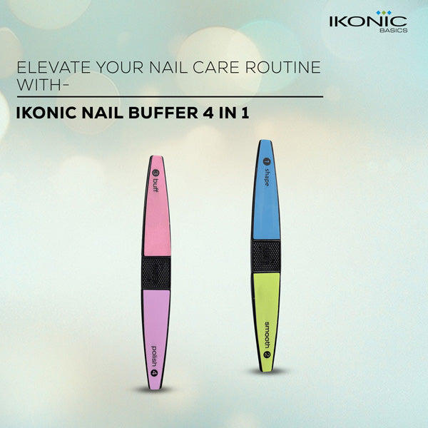 Ikonic Basics Nail Buffer 4 in 1 IKB-712C