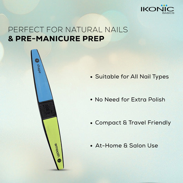 Ikonic Basics Nail Buffer 4 in 1 IKB-712C