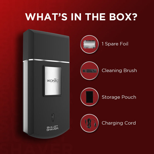 Ikonic Professional Bullet Hair Shaver