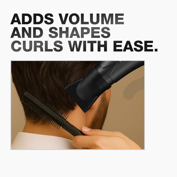 Ikonic Professional Carbon Fibre Roller Brush, CFB-15