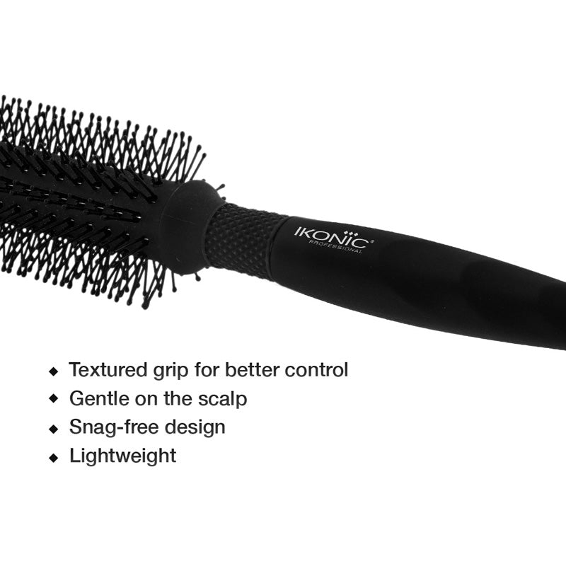 Ikonic Professional Carbon Fibre Roller Brush, CFB-25