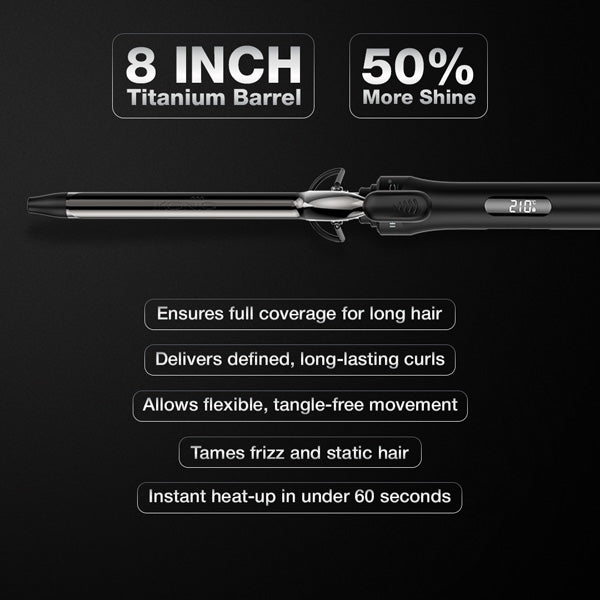 Ikonic Professional Curling Tong 2.0 Hair Curler
