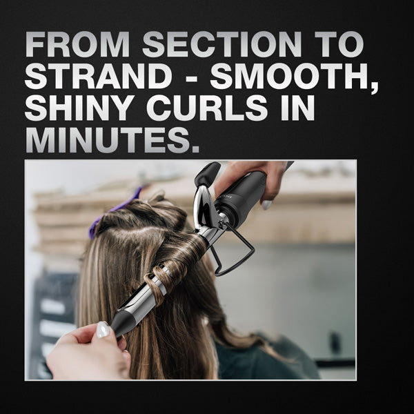 Ikonic Professional Curling Tong 2.0 Hair Curler, Size 19