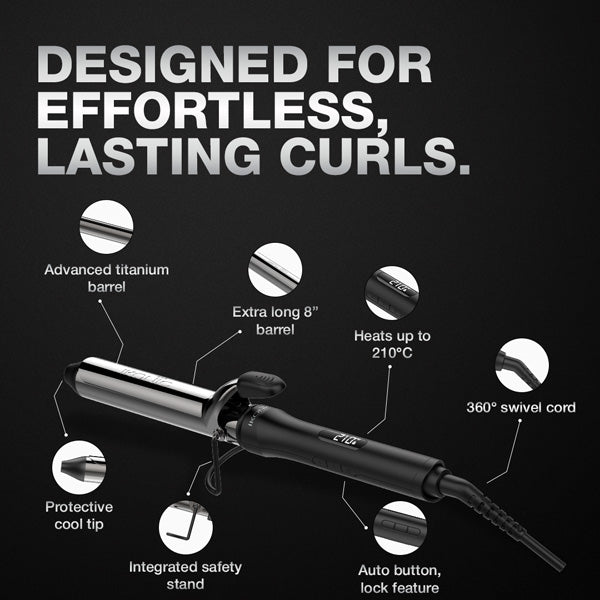 Ikonic Professional Curling Tong 2.0 Hair Curler, Size 32