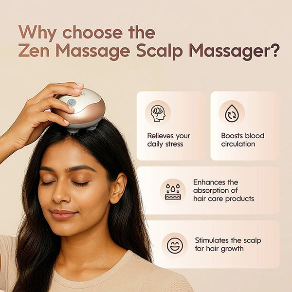 Ikonic Zen Relaxing Scalp Massager
