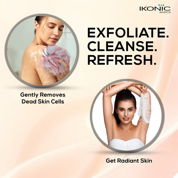 Ikonic Basics Exfoliating Bath Loofah IKB-001C