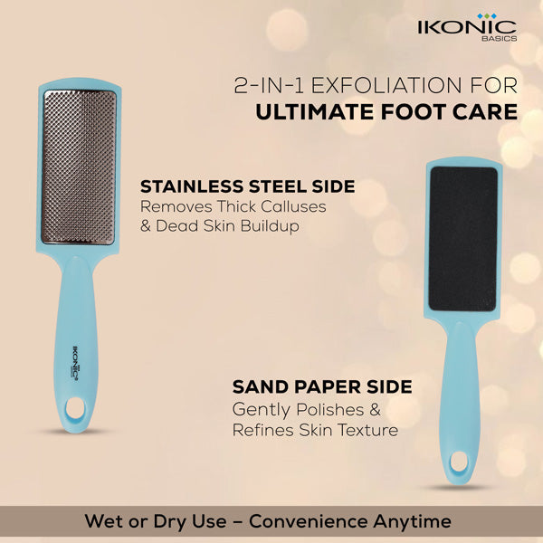 Ikonic Basics Steel & Sand Foot Scrapper IKB-746-1C