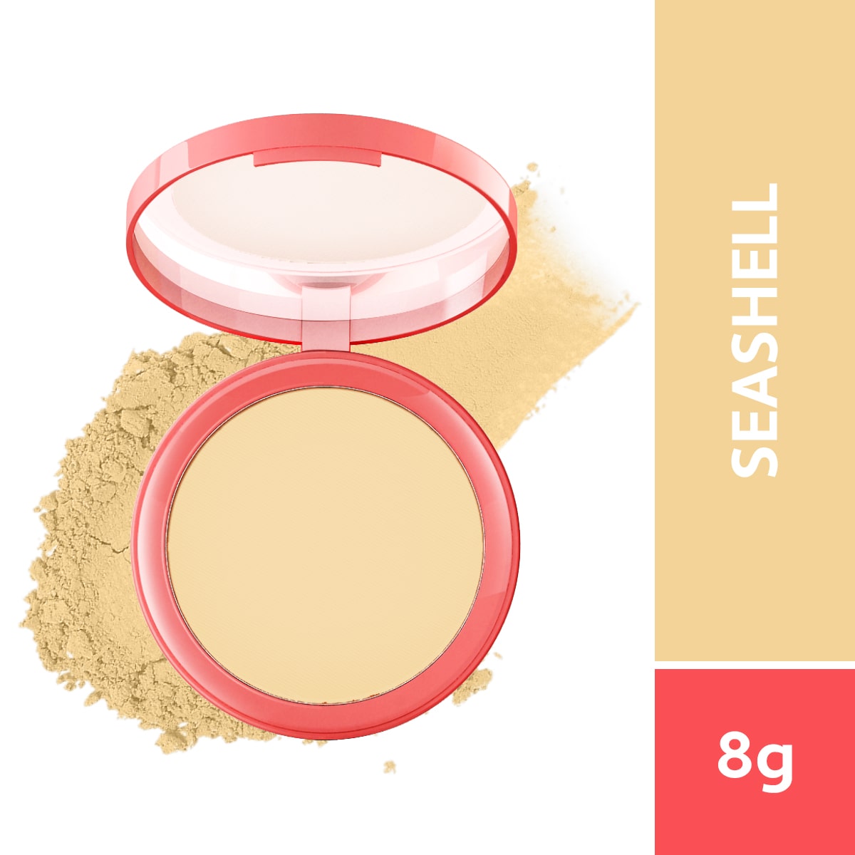 Biotique Natural Makeup Magicompact, Pearl(Seashell), 8g - Image 3 - Buy from Indicrest