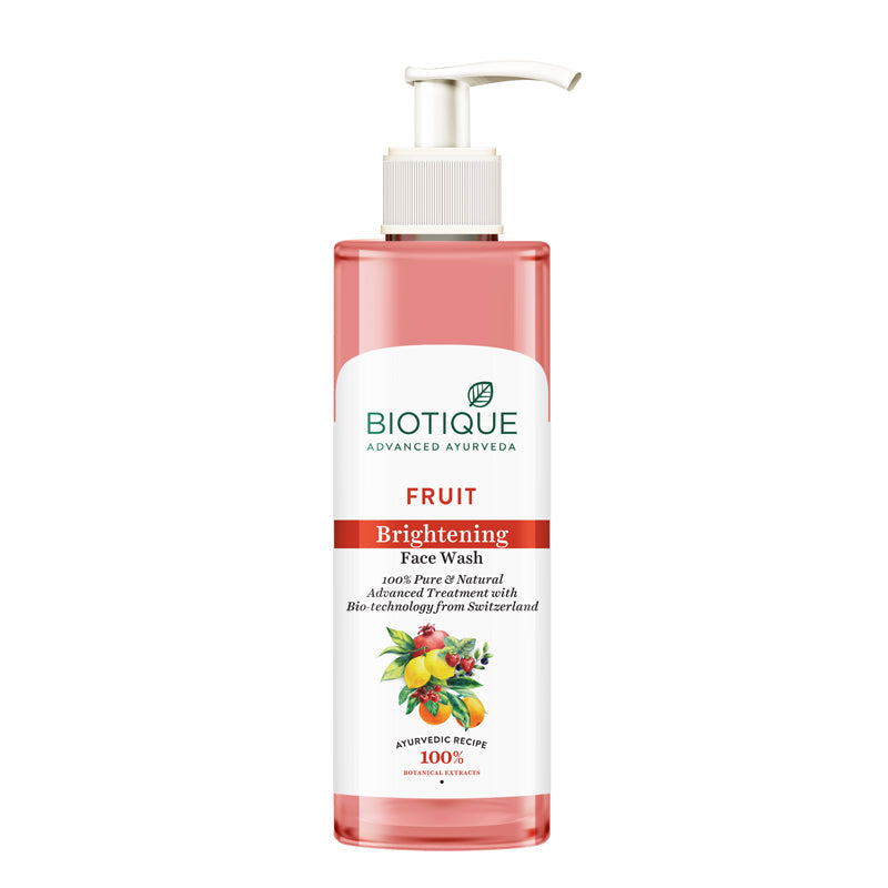 Biotique Fruit Brightening Face Wash, 200ml - Buy from Indicrest