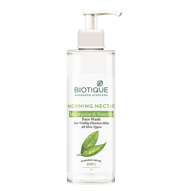 Biotique Morning Nectar Moisturize & Nourish Face Wash, 100ml - Image 2 - Buy from Indicrest