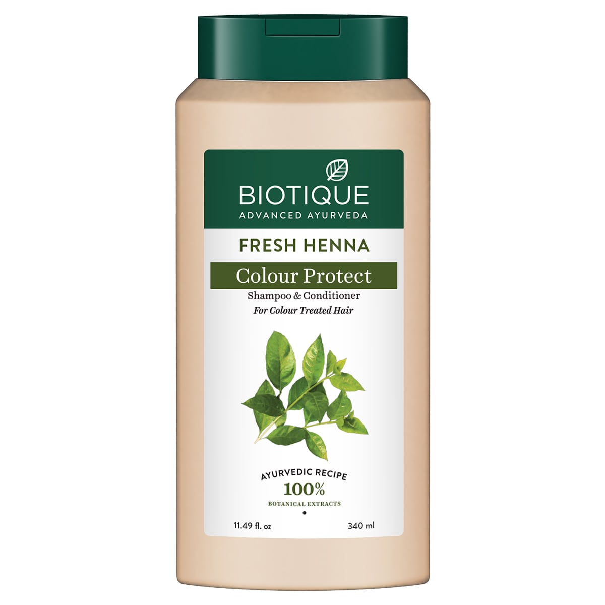 Biotique Fresh Henna Colour Protect Shampoo & Conditioner, 120ml - Image 4 - Buy from Indicrest