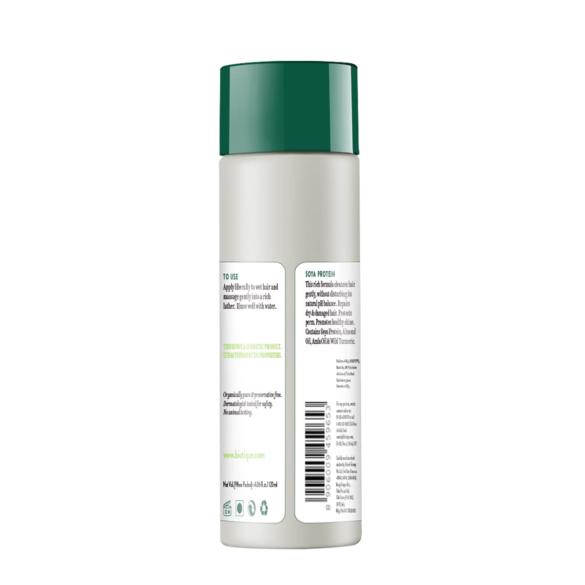 Biotique Soya Protein Fresh Nourishing Shampoo, 650ml (Pack of 2) - Image 4 - Buy from Indicrest