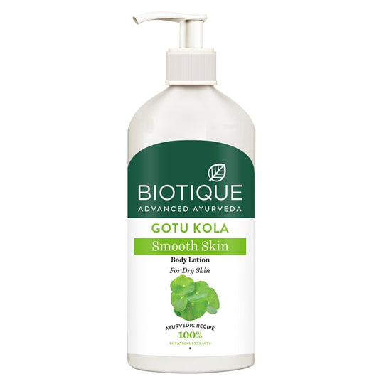 Biotique Gotu Kola Smooth Skin Body Lotion, 300ml - Buy from Indicrest