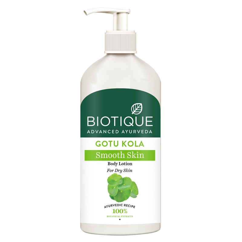 Biotique Gotu Kola Smooth Skin Body Lotion, 300ml - Buy from Indicrest