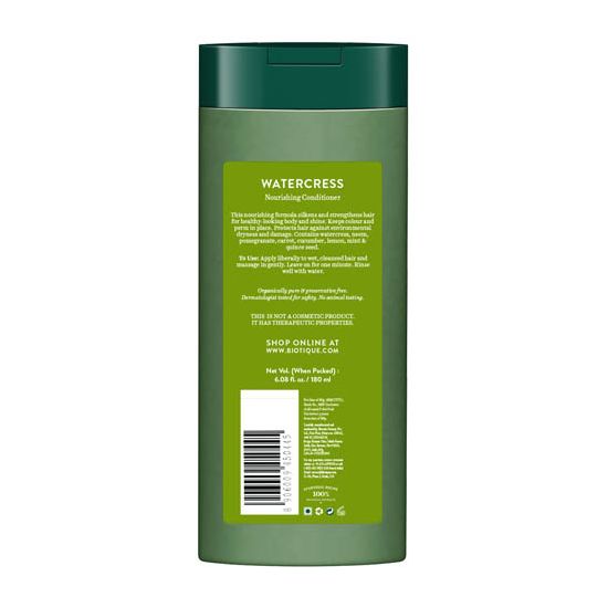 Biotique Watercress Nourishing Conditioner, 180ml - Image 2 - Buy from Indicrest