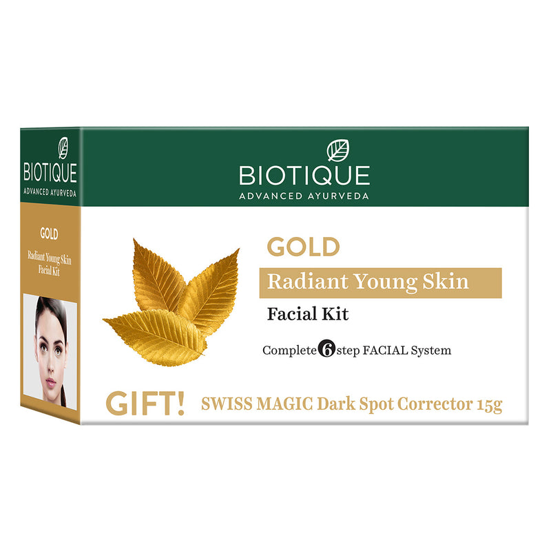 Biotique Gold Radiance Young Skin Facial Kit - Buy from Indicrest