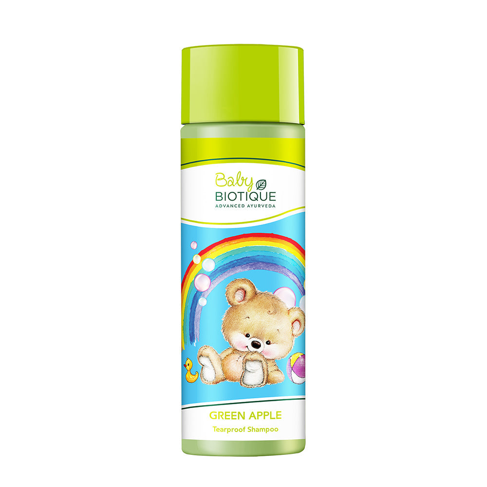 Biotique Green Apple Tearproof Shampoo (Teddy Bear), 190ml - Buy from Indicrest