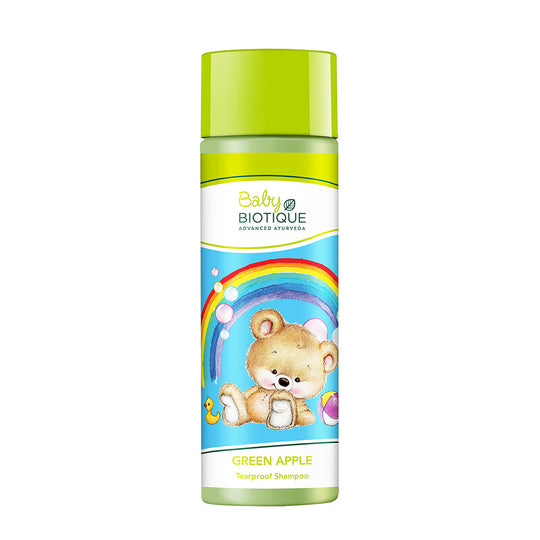Biotique Green Apple Tearproof Shampoo (Teddy Bear), 190ml - Buy from Indicrest