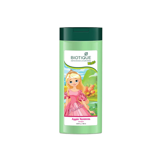 Biotique Apple Blossom Shampoo for-Princess, 180ml - Buy from Indicrest